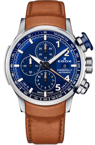 Edox Watch Chronorally Automatic 01129 TBUCBR BUBR