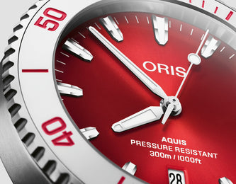 Oris Aquis Date 41.5mm Taste Of Summer Red
