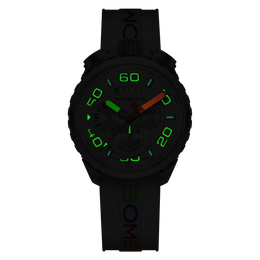 Bomberg Bolt-68 Racing Chroma Carbone White Limited Edition