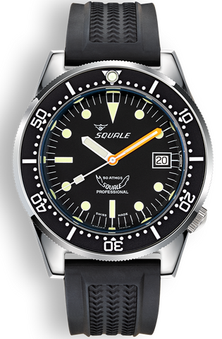 Squale Watch 1521 Classic Rubber 1521CL.VO