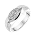 18ct White Gold 0.26ct Diamond Cluster Top Ring, PCH-143.