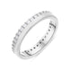 18ct White Gold 0.63ct Diamond Wedding Full Eternity Ring, FJT-086.