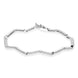 18ct White Gold 1.09ct Diamond Diagonal Tennis Bracelet, B242B.