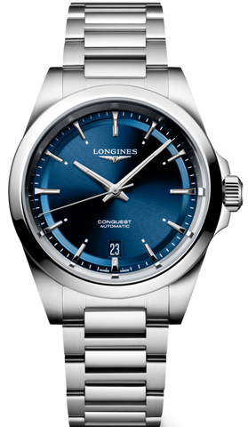 Longines Watch Conquest Sunray Blue L3.720.4.92.6