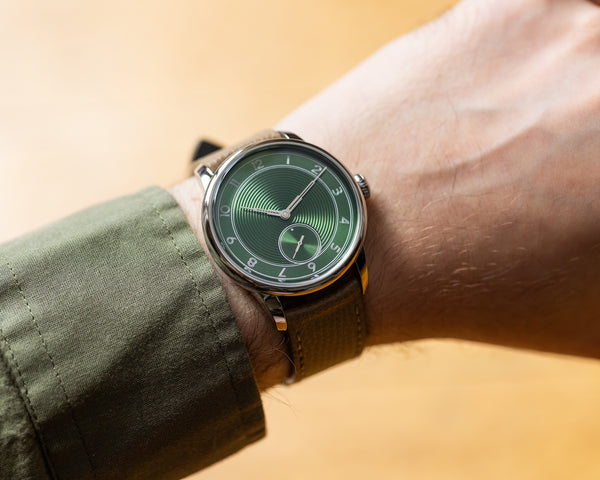 Louis Erard Louis Erard x The Horophile La Petite Seconde Metropolis Green