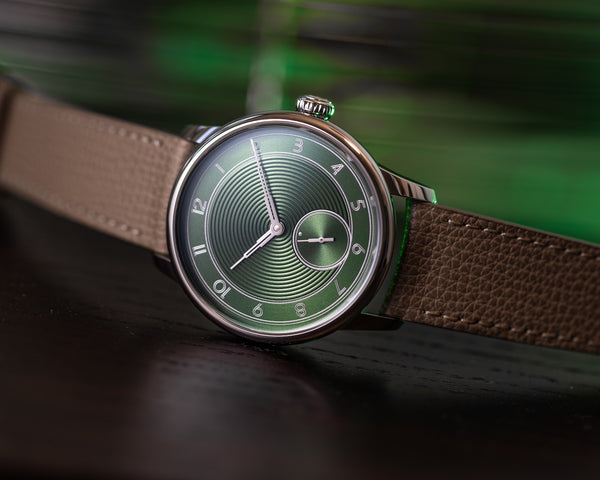 Louis Erard Louis Erard x The Horophile La Petite Seconde Metropolis Green