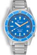 Squale Watch 1521 Blue Blasted Bracelet 1521BLUEBL.SQ20S