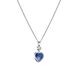 Chopard Happy Hearts 18ct White Gold Mother Of Pearl 0.05ct Diamond Necklace