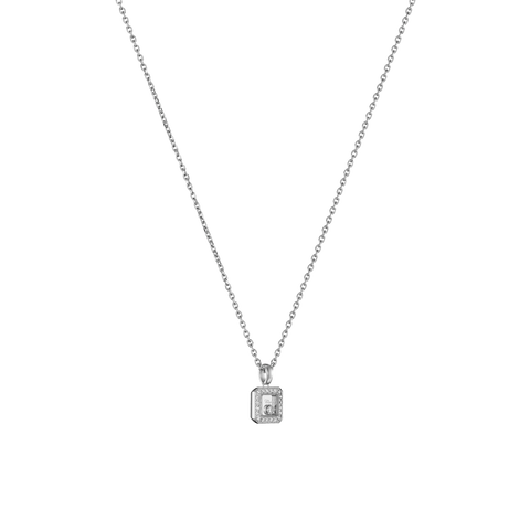 Chopard Happy Diamonds 18ct White Gold 0.19ct Diamond Necklace