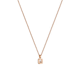 Chopard Happy Diamonds 18ct Rose Gold 0.05ct Diamond Necklace