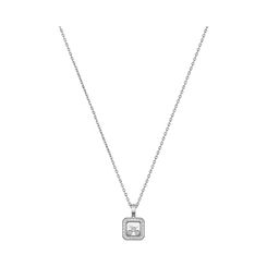 Chopard Happy Diamonds 18ct White Gold 0.40ct Diamond Necklace