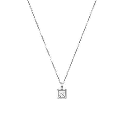 Chopard Happy Diamonds 18ct White Gold 0.40ct Diamond Necklace