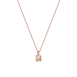 Chopard Happy Diamonds 18ct Rose Gold 0.15ct Diamond Necklace