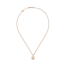 Chopard Happy Diamonds 18ct Rose Gold 0.15ct Diamond Necklace