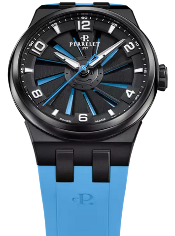 Perrelet Turbine Titanium Ice Blue