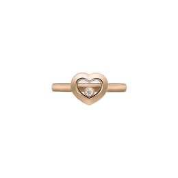 Chopard Happy Diamonds 18ct Rose Gold 0.05ct Diamond Ring