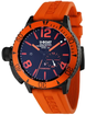 U-Boat Sommerso 46 DLC Aluminium Orange Bezel 9543