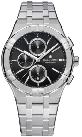 Maurice Lacroix Watch Aikon Quartz Chronograph AI1118-SS002-330-1