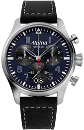 Alpina Watch Startimer Pilot Quartz Chronograph Big Date AL-372NB4S6