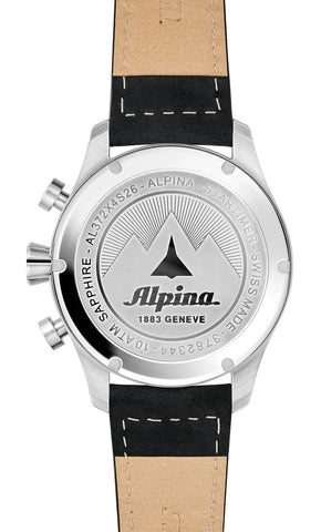 Alpina Watch Startimer Pilot Quartz Chronograph Big Date D