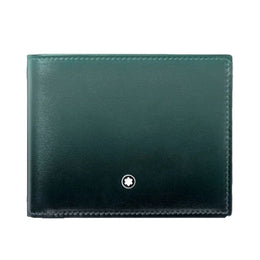 Montblanc Meisterstuck Wallet 6cc Sfumato British Green