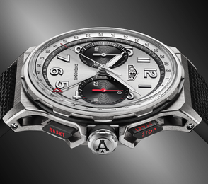 Angelus Chronodate Titanium Magnetic Silver