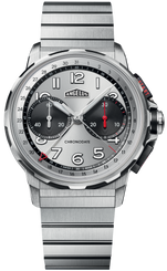 Angelus Watch Chronodate Titanium Magnetic Silver Titanium 0CDZF.A02A.M009T