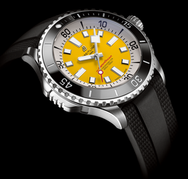 Breitling Superocean 46 Code Yellow Rubber Limited Edition