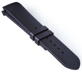 Bremont Strap Rubber Integrated Black 22mm Large