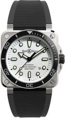 Bell & Ross Watch BR 03 Diver White Steel BR03A-D-WH-ST/SRB