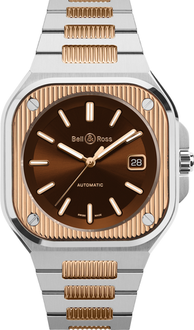 Bell &amp; Ross Watch BR 05 Artline Steel Gold Limited Edition BR05A-EL-GLST/SSG