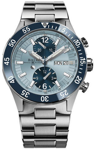 Ball Watch Company Roadmaster Rescue Chronograph Ice Blue Limited Edition DC3030C-S3-IBEBE