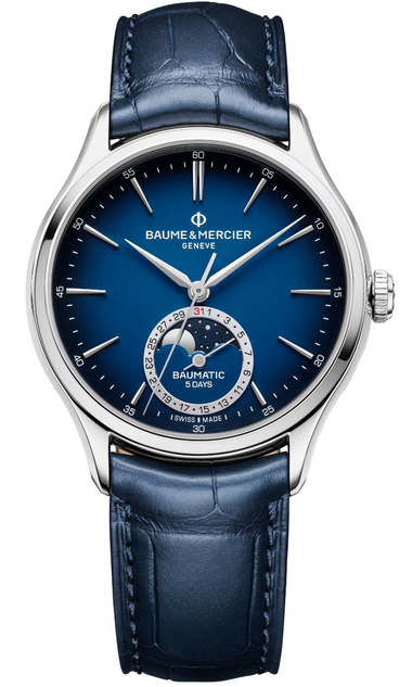 Baume et Mercier Watch Clifton Moon Phase 10756