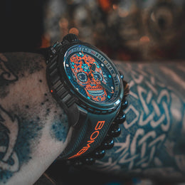 Bomberg Sugar Skull Orange