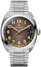 Bremont Watch Terra Nova 40.5 Date Caramel Bracelet Limited Edition