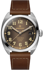 Bremont Watch Terra Nova 40.5 Date Caramel Leather Limited Edition