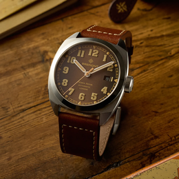 Bremont Terra Nova 40.5 Date Caramel Leather Limited Edition