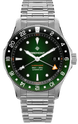 Bremont Watch Supermarine 300M GMT Green Black Bracelet SM40-GMT-SS-GNBK-B