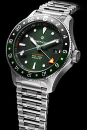 Bremont Supermarine 300M GMT Green Black Bracelet