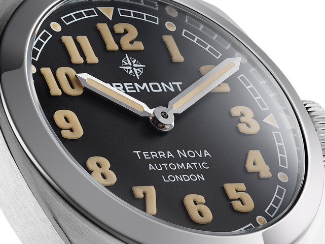Bremont Terra Nova 38 Black Bracelet