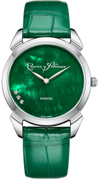 Cuervo y Sobrinos Watch Historiador Primera Dama Green 3113.1V