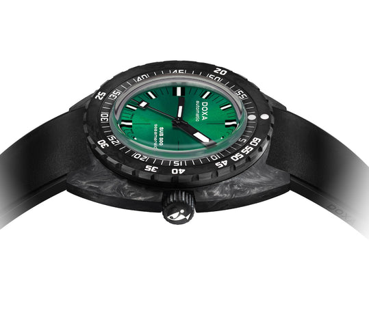 Doxa SUB 300 Carbon Sea Emerald Rubber