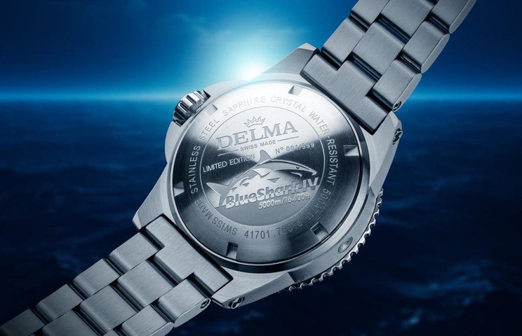 Delma Blue Shark IV Blue Limited Edition