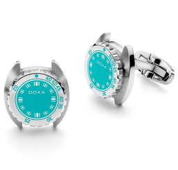 Doxa Cufflinks SUB Aquamarine Turqouise CUF.10.241