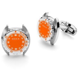 Doxa Cufflinks SUB Professional Orange CUF.10.351