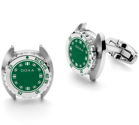 Doxa Cufflinks SUB Sea Emerald Green CUF.10.131