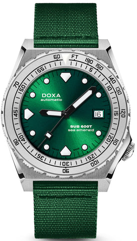 Doxa Watch SUB 600T Sea Emerald Nato 862.10.131.26-N