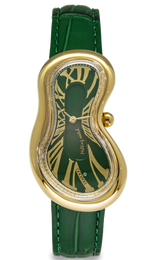 Exaequo Watch Melting PVD Gold Green EX0002.0005