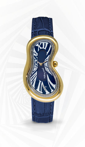 Exaequo Melting PVD Gold Blue