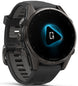 Garmin Fenix 8 43mm Sapphire AMOLED Carbon Grey DLC titanium Black Pebble Grey Silicone